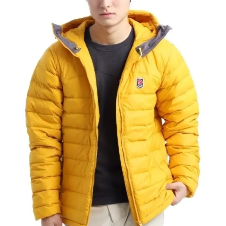 Fjallraven Jackets Coats Men's Yellow-1
