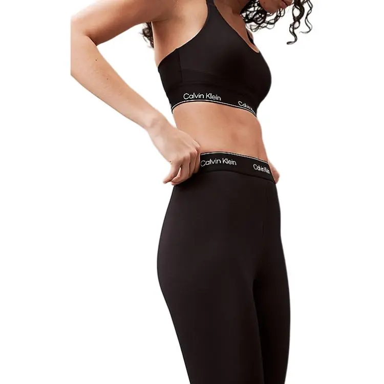 CALVIN KLEIN Tight Pants Women's Black-4