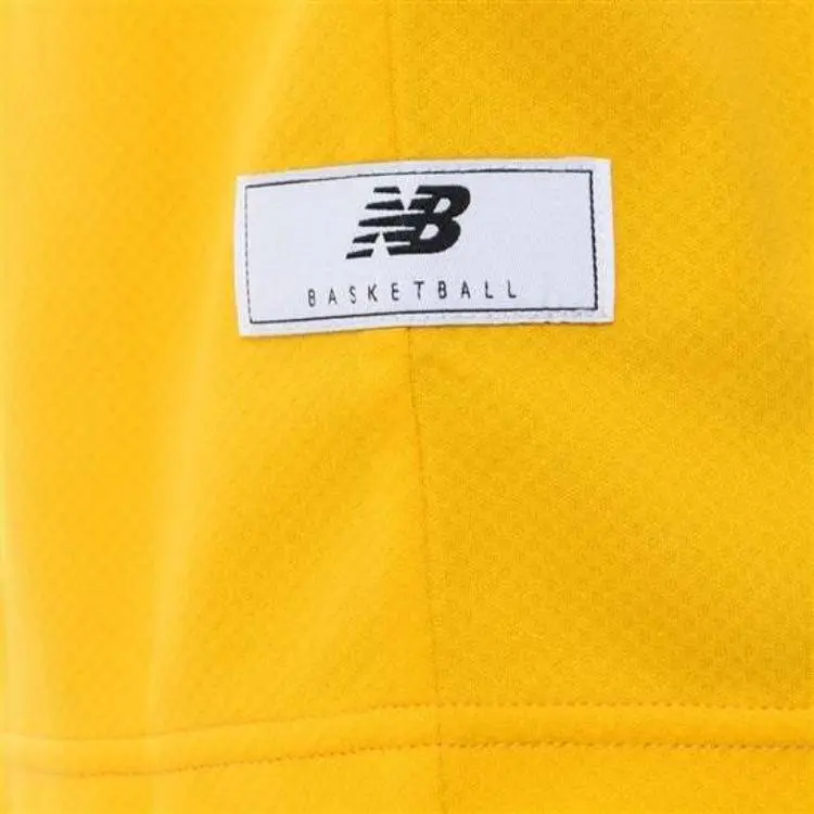 New Balance T Shirts Men Yellow-5