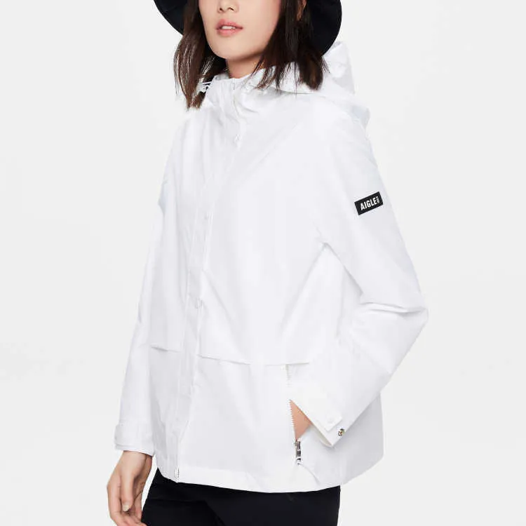 AIGLE Jackets Coats Women's Ultra Bright White-1