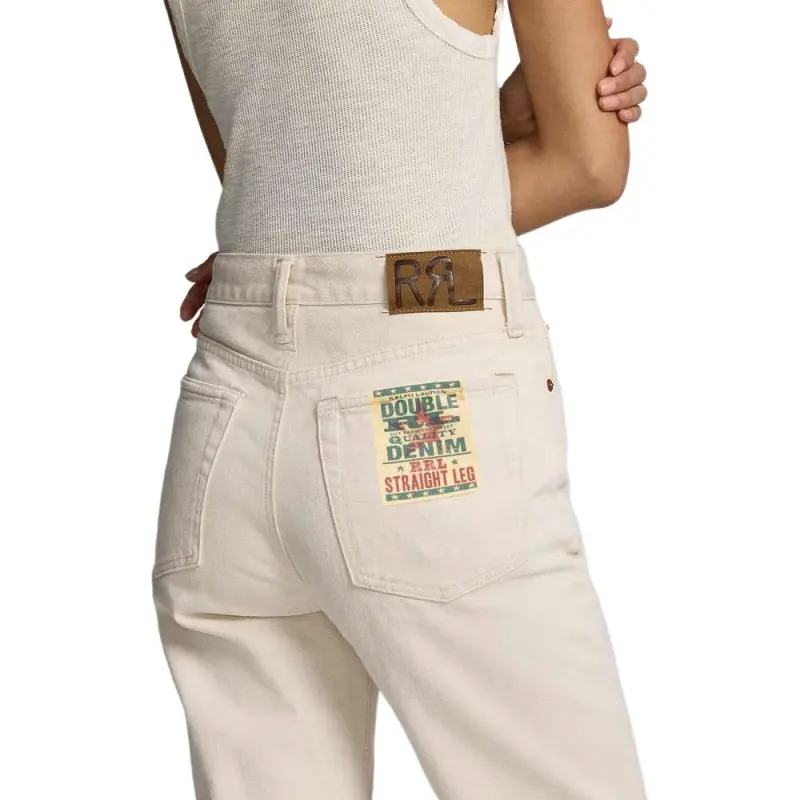 Polo Ralph Lauren SS25 Jeans Women's White-4