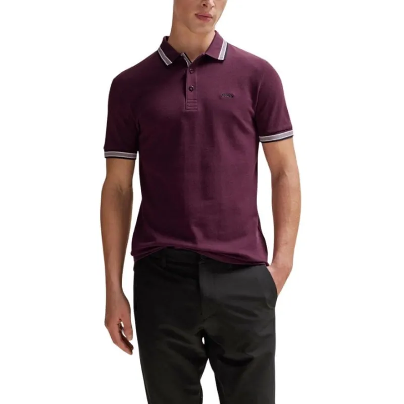 HUGO BOSS Polo Shirt Men's Brick Red-2