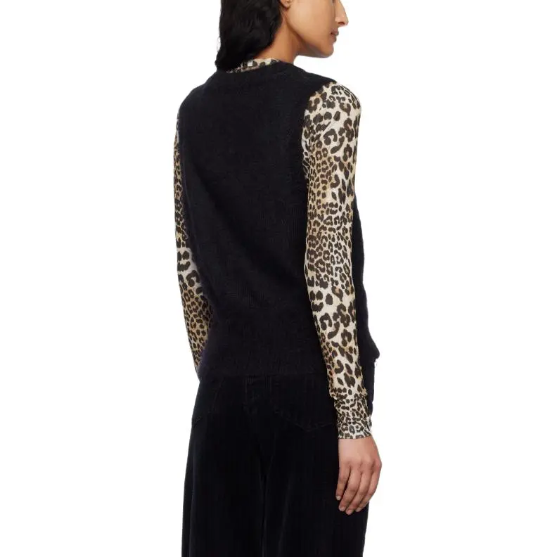 GANNI Vests Women's Black-1