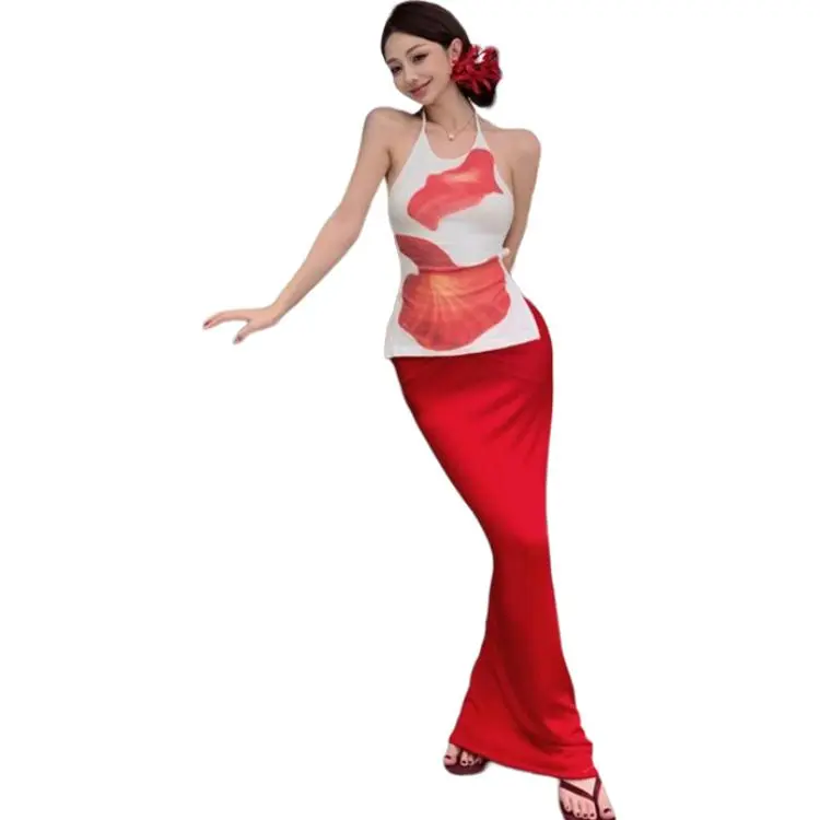 Dior Beauty Two Piece Skirt Sets Women's Image Color-3
