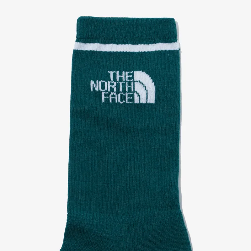 THE NORTH FACE COOLMAX MID SOCKS Mid-Calf Socks Unisex 1 Pack Green-2