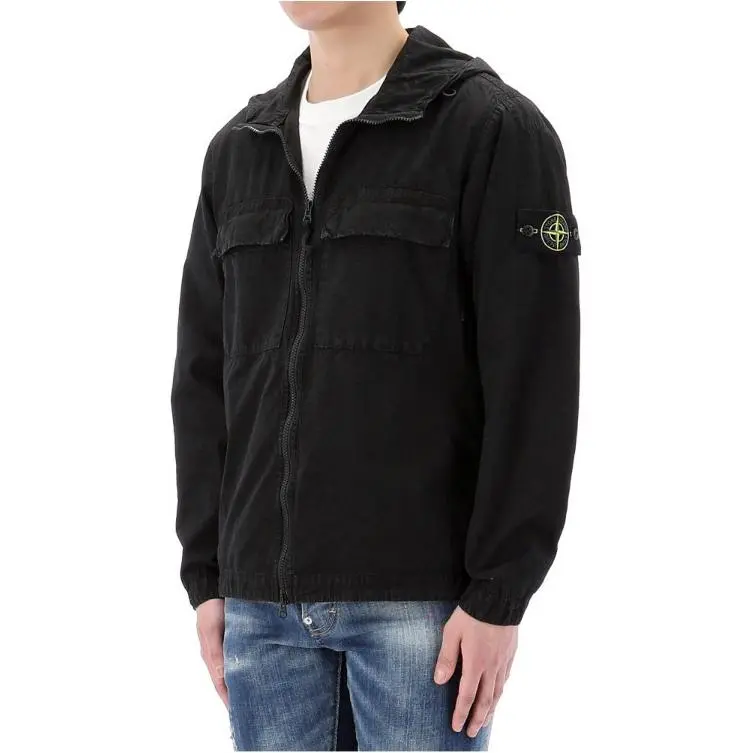 STONE ISLAND Compass badge Hooded Jacket-3