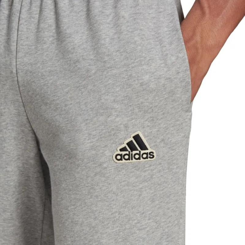 Adidas Knitted Sweatpants Men's Medium Gray-4