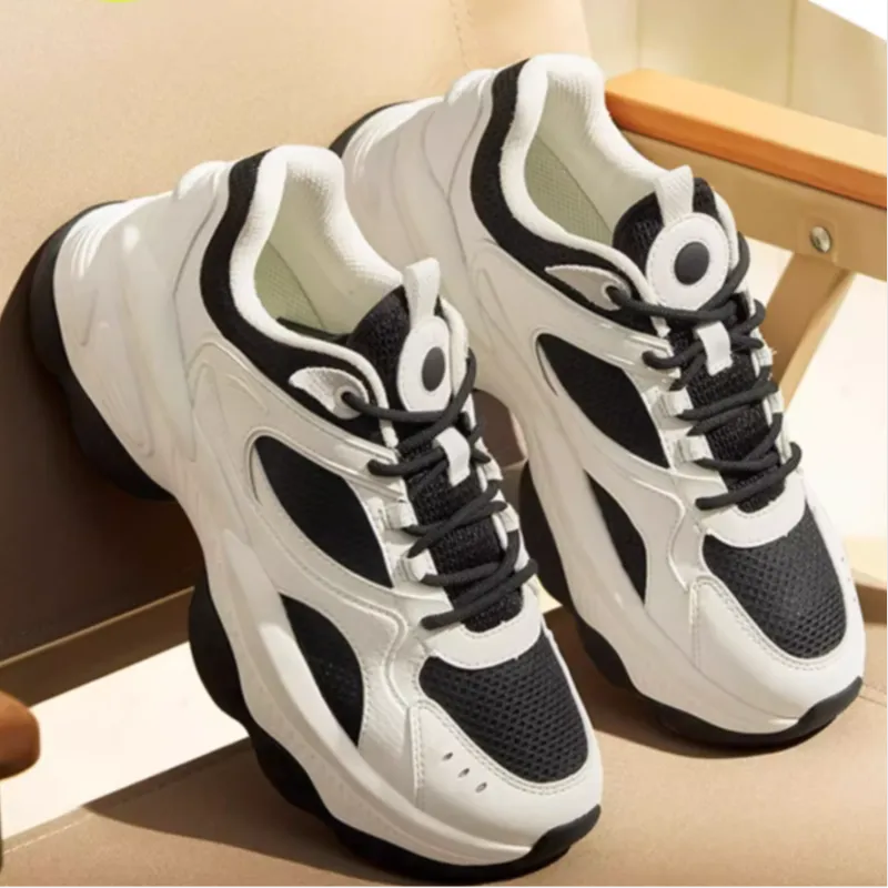 Anta Durable Breathable Low Top Casual Shoes Women's Black White-4