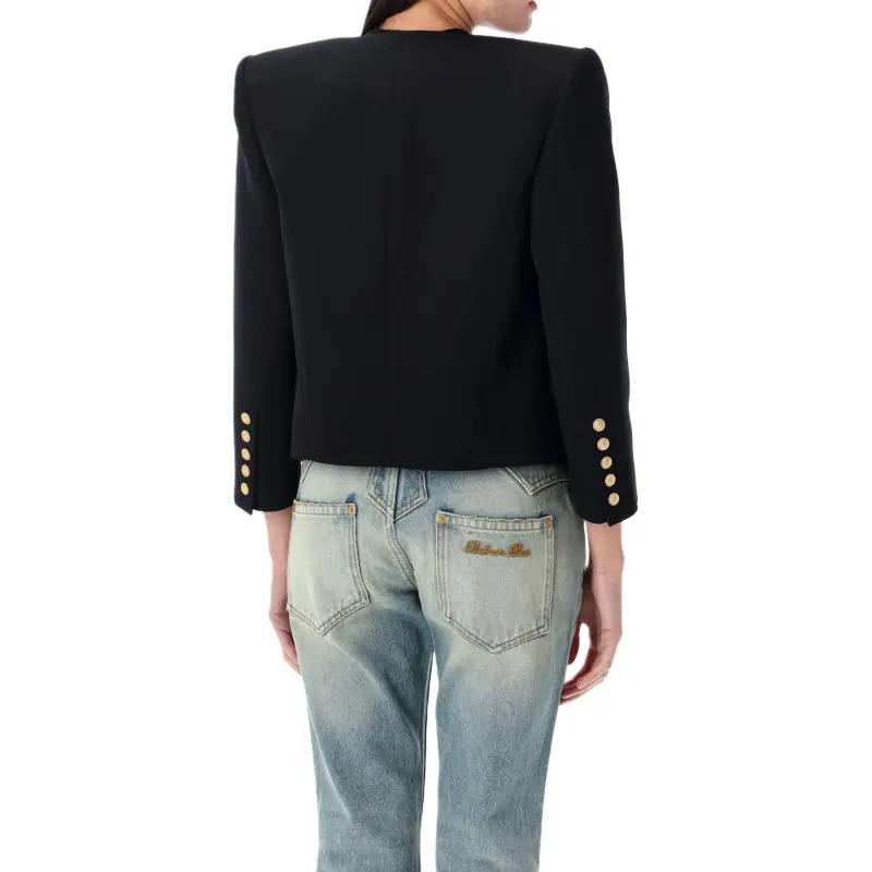 BALMAIN Jackets & Coats Women's Black-1