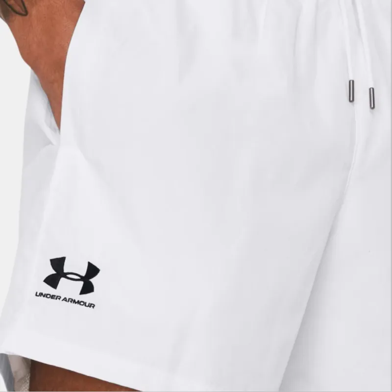 Under Armour UA Essential Casual Shorts Men's White-3