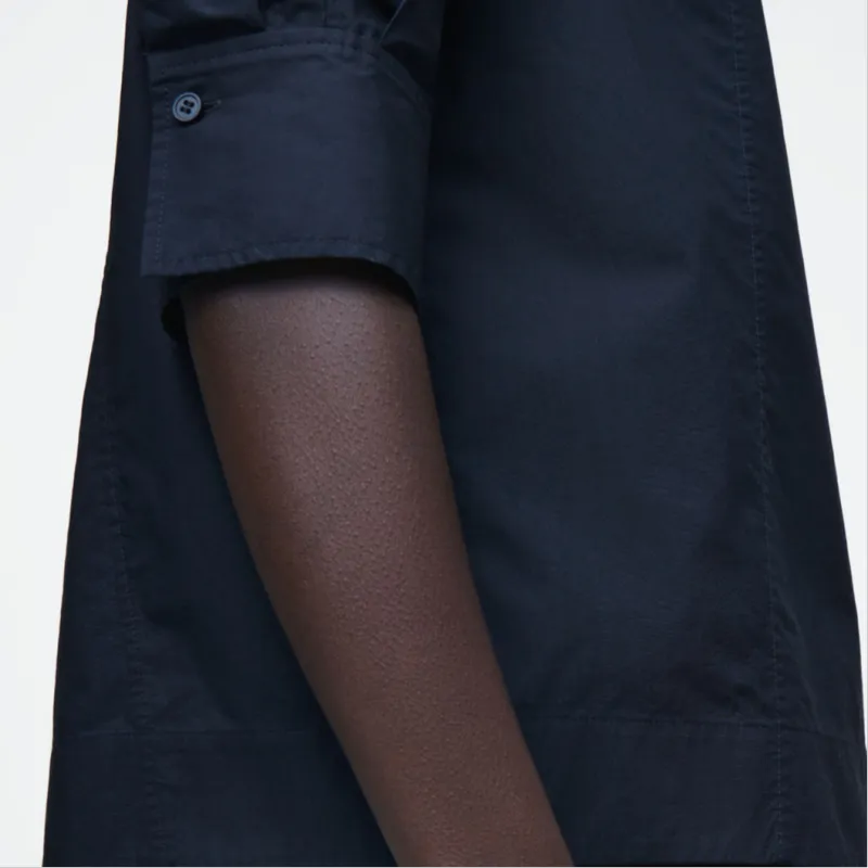 COS Shirts Women's Navy Blue-4