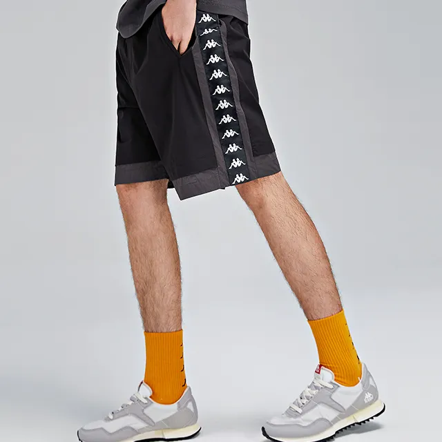 Kappa Casual Shorts Men Black-4