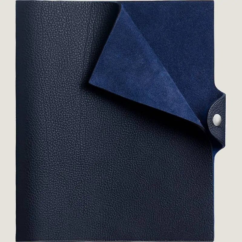 HERMES High Quality Genuine Leather Laptop Cover Couverture De Cahier Ulysse MM H03698 Book Covers-1