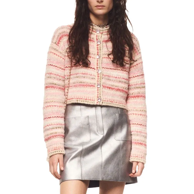 CHANEL FW24 Knitwear Women's Red White-1