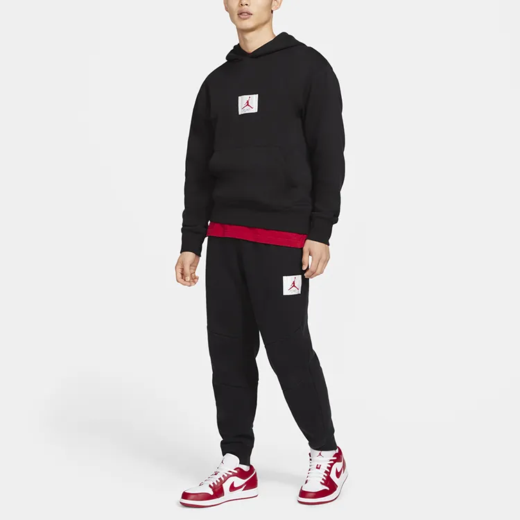 Jordan Flight Sweatshirts Men Black-3
