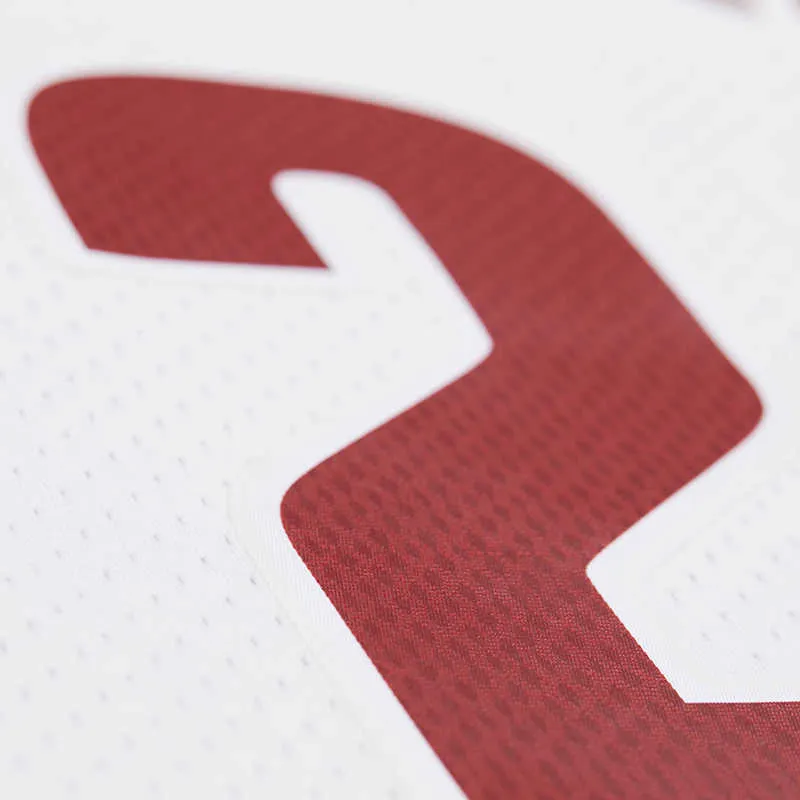 Mitchell & Ness x NBA Cleveland Knight James Basketball Jersey Unisex White-2