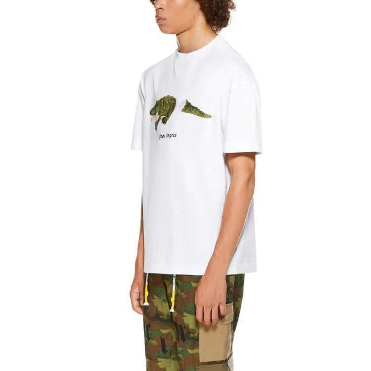 PALM ANGELS Croco Graphic Tee-3