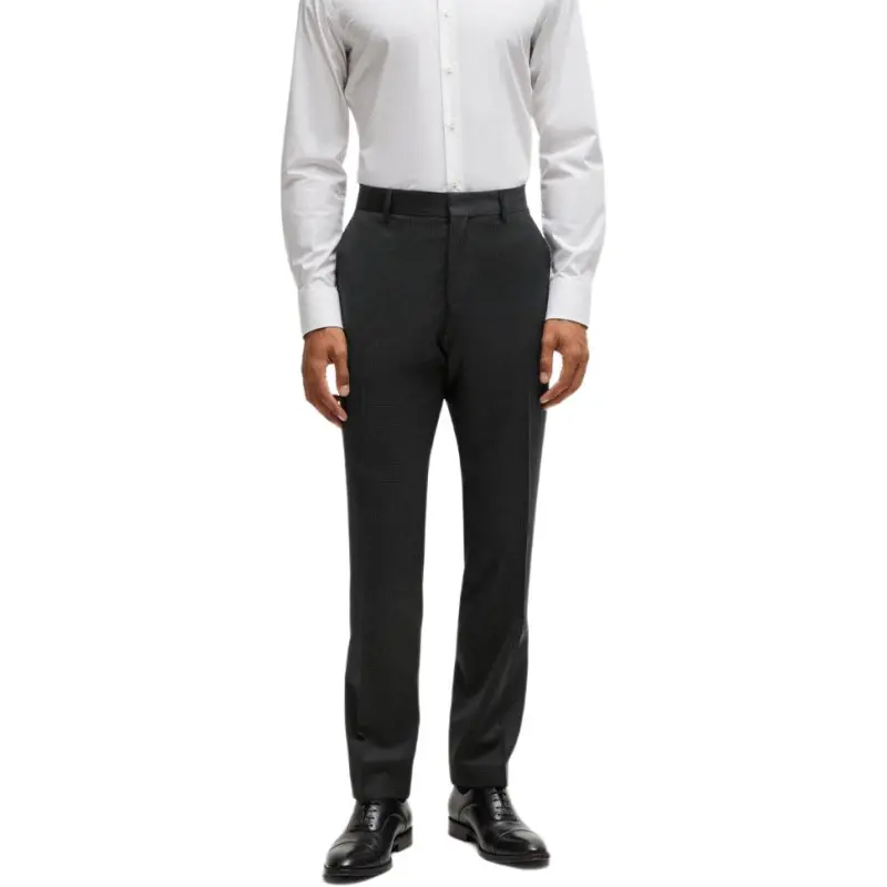 HUGO BOSS Business Suit Men's Black-4