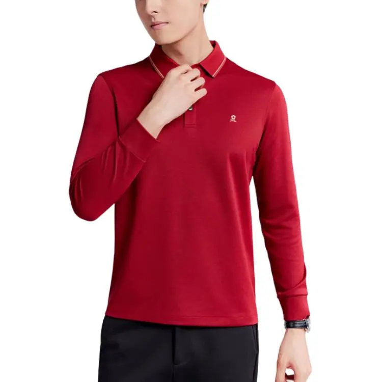 Montagut FW24 Polo Shirt Men's Garnet Red-1