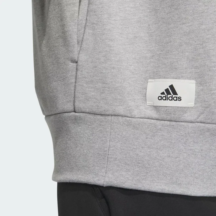 Adidas Jackets Coats Men's Medium Heather Gray-4