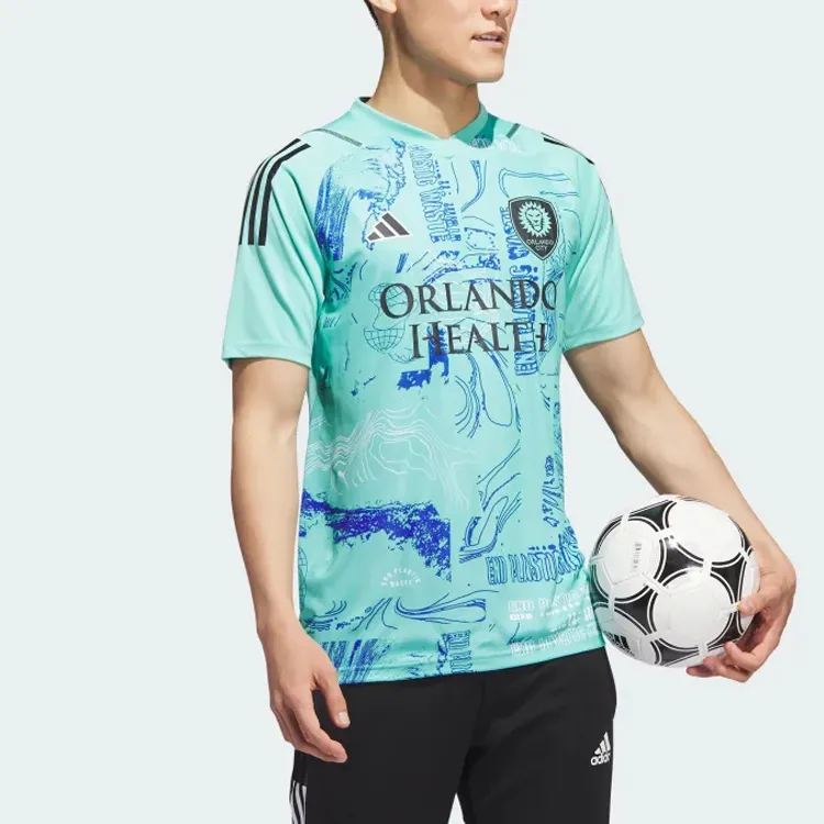 Adidas T-Shirts Men Teal-8