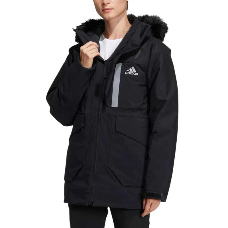 Adidas Down Jackets Unisex Black-4