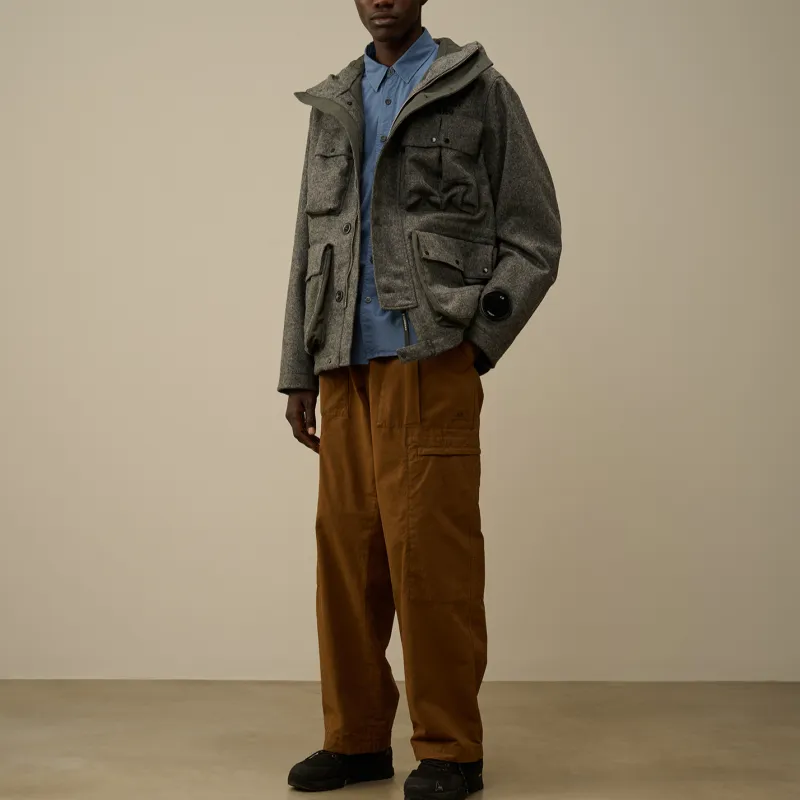 C.P.Company Shetland Twill Mille Jacket-2