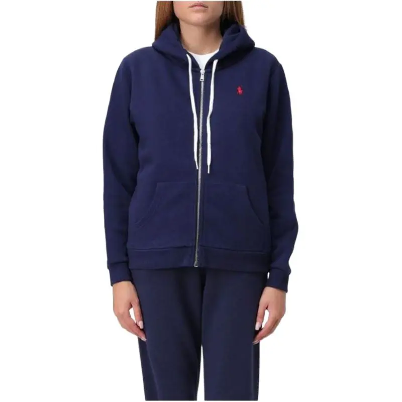 Polo Ralph Lauren Logo Embroidered Zipped Hoodie-2