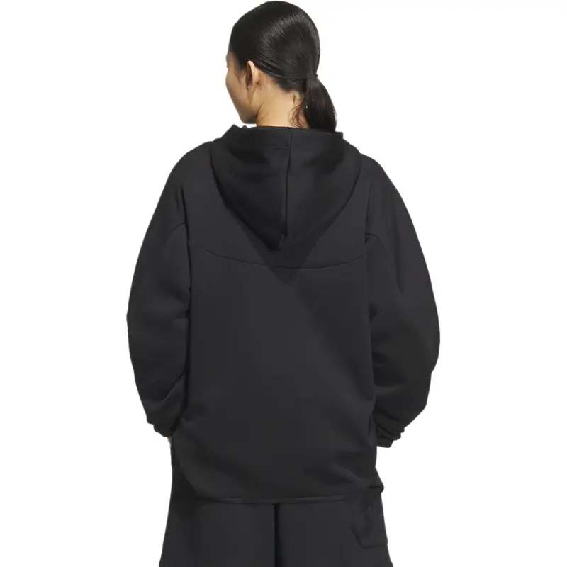 Adidas FOS Collection Hooded Jacket Unisex Black/Bright White-4