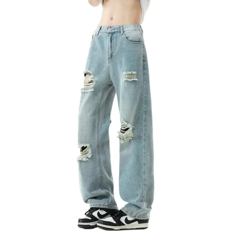 MGXEK Jeans Unisex Blue-2