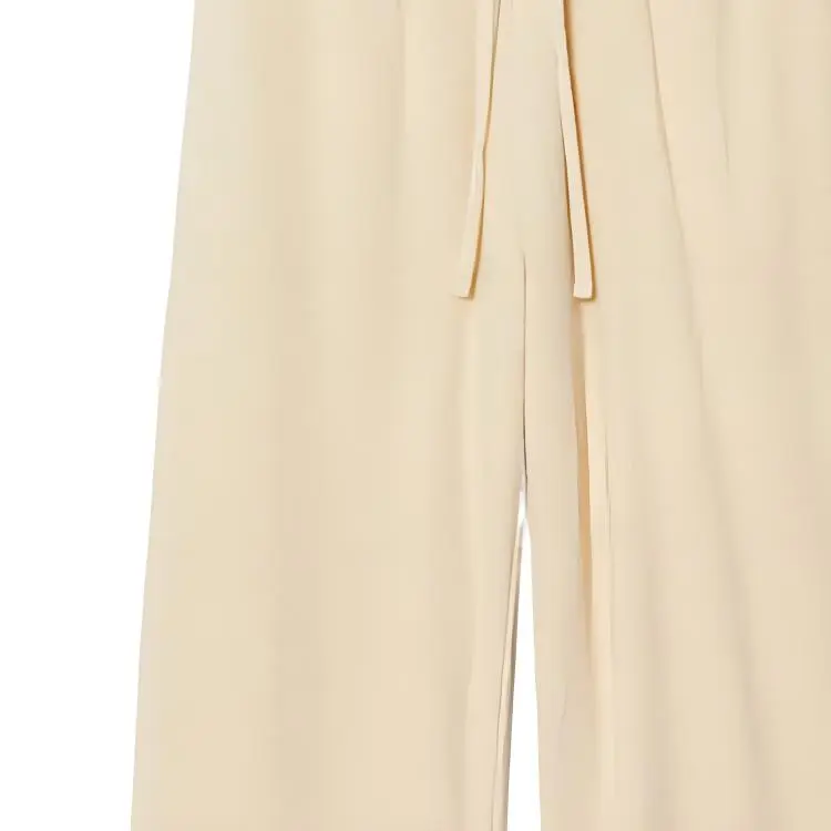 Burberry FW23 Knitted Sports Pants Women's Beige Yellow-5