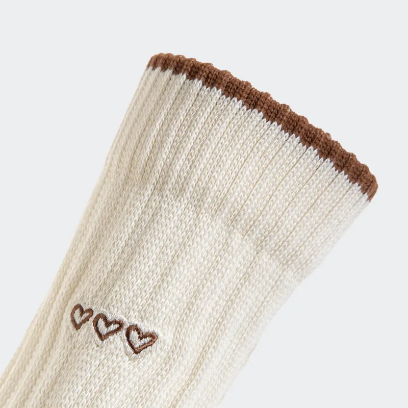Adidas Originals Mid Calf Socks Unisex 1 Pack Wonder White-2