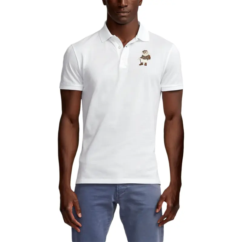 Ralph Lauren Purple Label Polo Bear Slim cut Polo Shirt-1