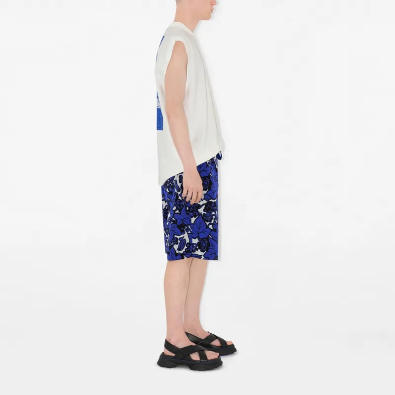Burberry Ekd All Over Patterned Shorts-4