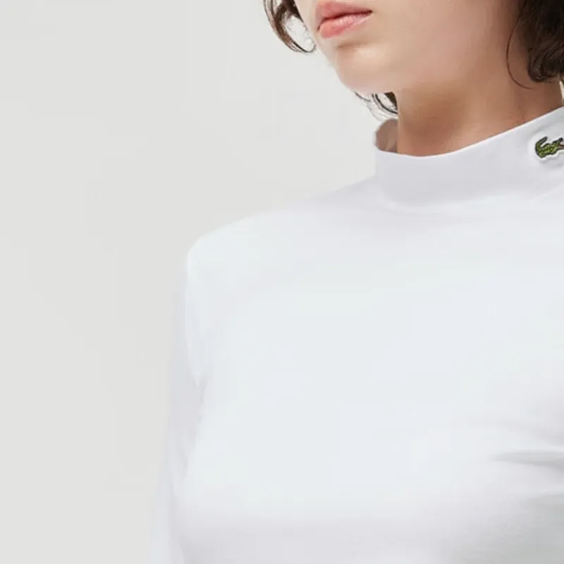 LACOSTE T-Shirts Women's White-5