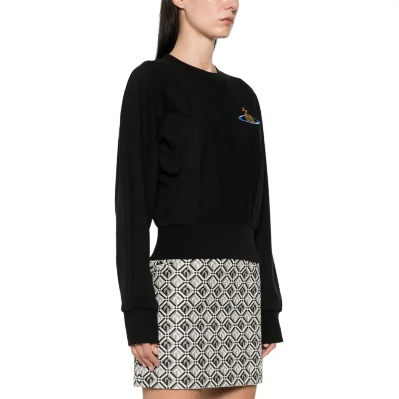 Vivienne Westwood Orb Embroidered Crewneck Sweatshirt-3