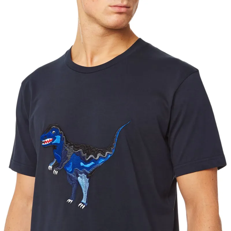 COACH T Shirts Men Navy-2