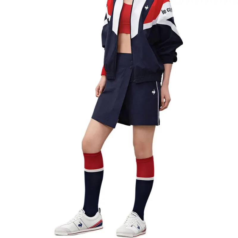 Le Coq Sportif Casual Shorts Women's Navy Blue-4