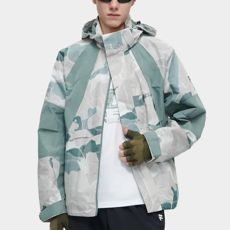 FILA FUSION URBAN TECH Jackets Coats Men's Blue Purple Green-2