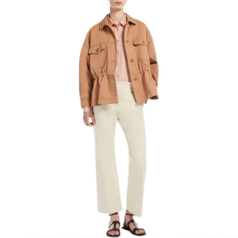 WEEKEND MaxMara SS25 Casual Pants Women's White-1