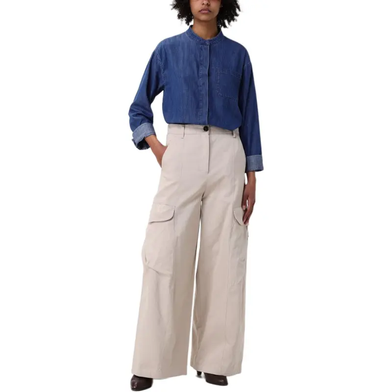 'S MAX MARA Rosatea Cargo Trousers-3