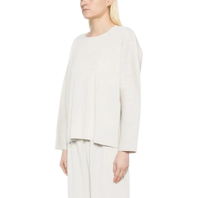 PLEATS PLEASE ISSEY MIYAKE A poc Shell Pleated Top-3