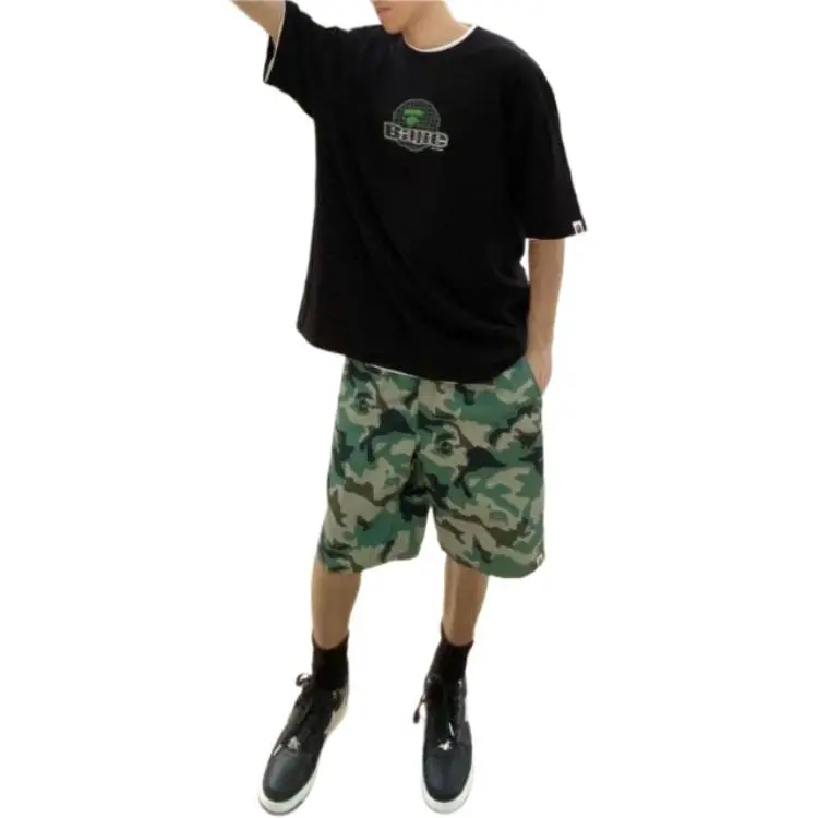 A BATHING APE Casual Shorts Men's Camouflage-2