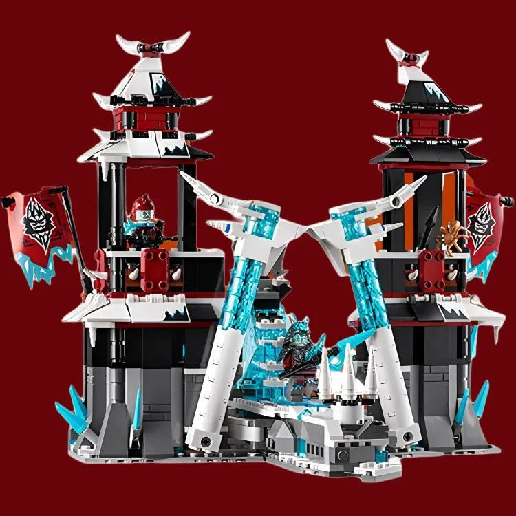 LEGO Phantom Ninja Collection Exile Monarch's Castle Building Blocks 1278 70678-4