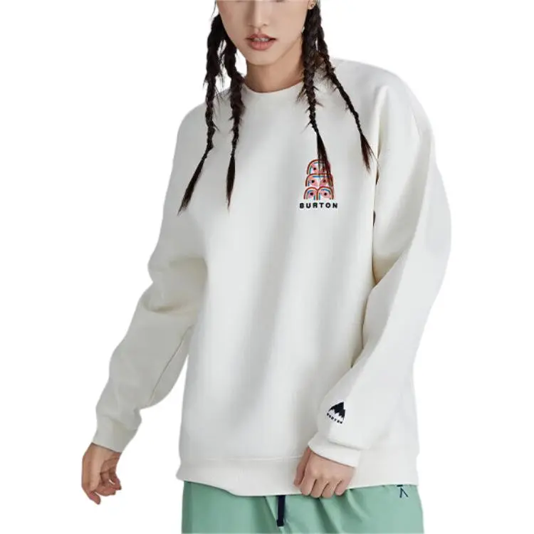BURTON Board Sweatshirt Unisex White-3