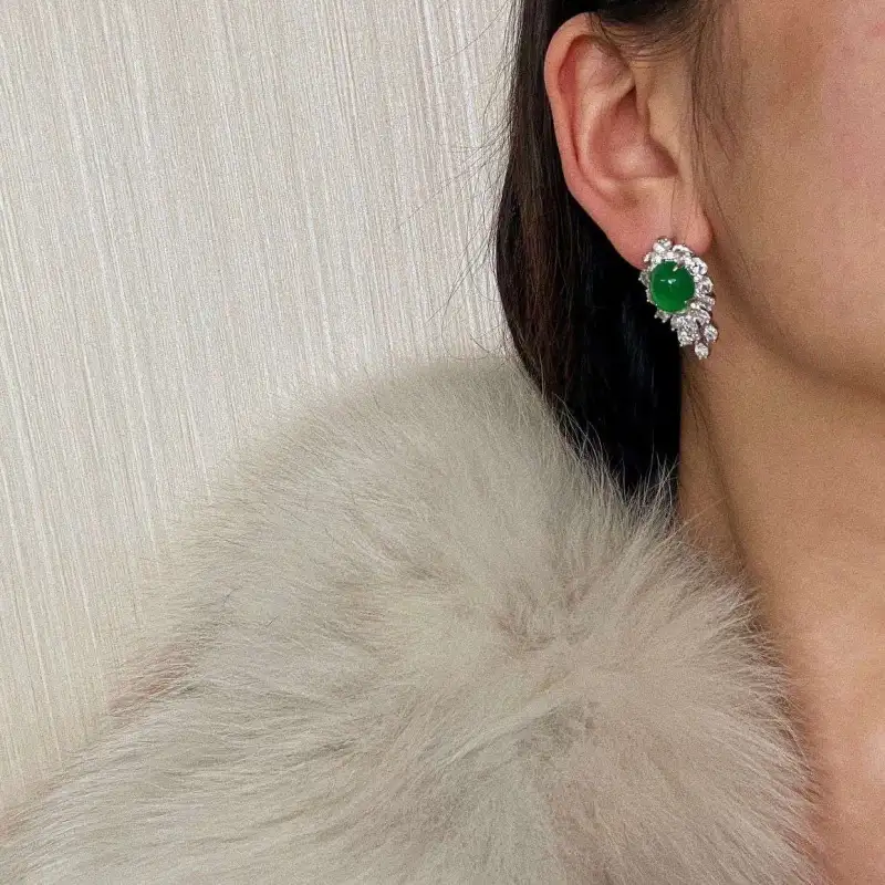 Grace Chalcedony Earrings Women's-5