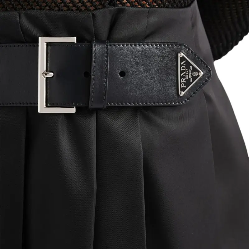 PRADA Casual Long Skirts Women's Black-4