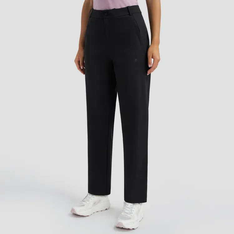 DESCENTE Dualis Casual Pants Women's IB Stretch Limo-2