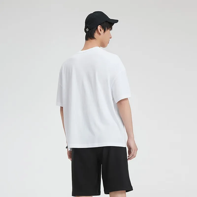PUMA Set-in Sleeve T-Shirt Unisex White-3