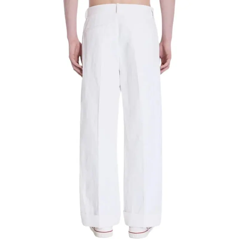 Valentino Relaxed Fit Straight Leg Trousers-1